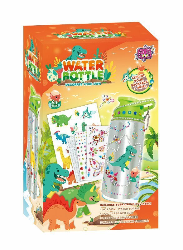 Bidon 500ml z Dinozaurem i diamentami 2000041