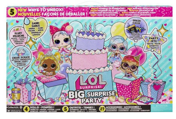 LOL Surprise Big Surprise Party Tots Multipack p2 120957