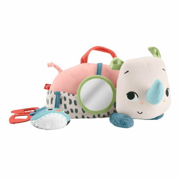 Fisher-Price Planet Friends Nosorożec zabawka sensoryczna HYR55 MATTEL