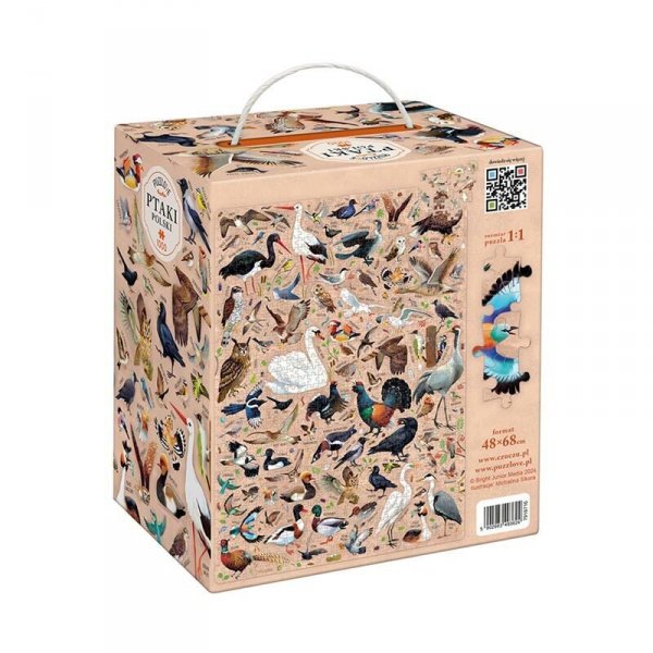 Puzzlove CzuCzu Ptaki Polski 1000 elementów