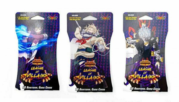 PROMO Karty My Hero Academia: League of Villains s4 Booster p48 mix cena za 1 szt