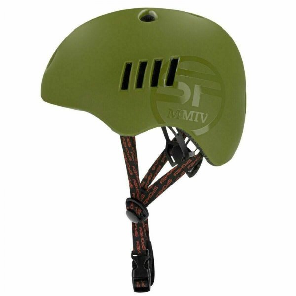Kask rowerowy zielony BMX PUMPTRACK rozm. 48-54cm 940960 Spokey