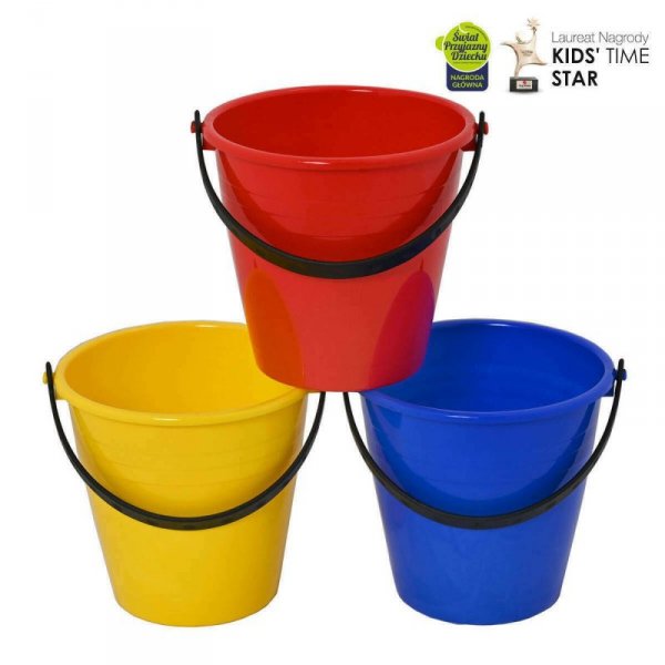 PLASTO Wiaderko 1,2L 14 cm PLA2280 mix cena za 1 szt