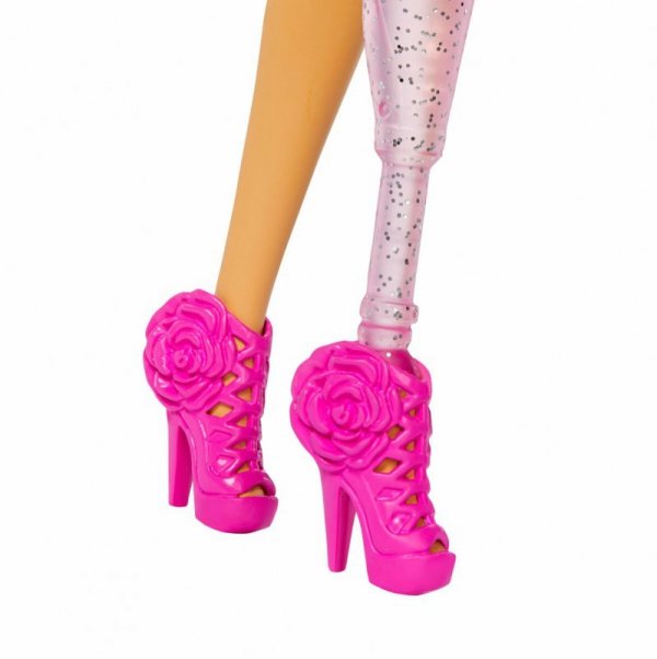 Barbie Lalka Deluxe Style Falbanki i róża HYV26 MATTEL