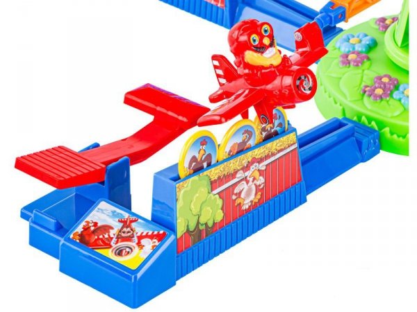 Zakręcona gra zręcznościowa &quot;Looping Plane&quot; Samolot, kurczaki