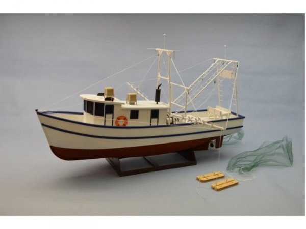Łódź - Rusty the Shrimp Boat 1:24 - DUMAS - Dumas