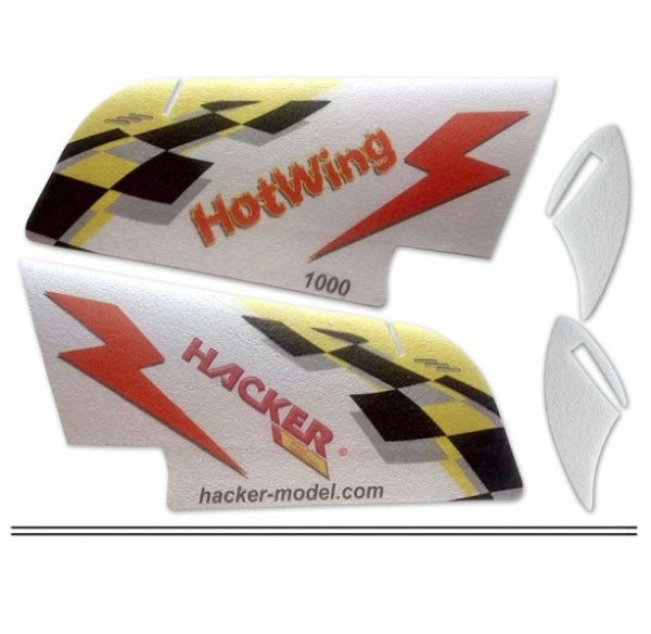Hotwing Mini 500 ARF Violet - Latające skrzydło Hacker Model - Hacker