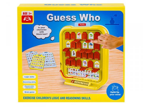 &quot;Guess Who&quot; Gra Pamięciowa &quot;Zgadnij Kto?&quot; Tablica Edukacyjna Przecena 2