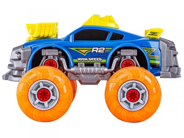 Sportowy, Terenowy Samochód do rozkręcania i skręcania 3w1 TUNING + Wkrętarka, Monster Truck