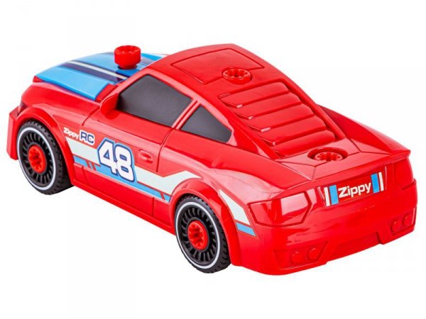 Sportowy Samochód do rozkręcania i skręcania 2w1 TUNING + Wkrętarka