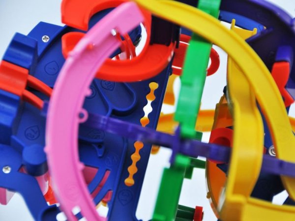 Inteligentna KULA LABIRYNT 3D - sprytna przeplatanka - ChRLD