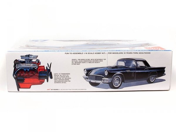 Model Plastikowy - Samochód 1:16 1957 Ford Thunderbird 2T - AMT