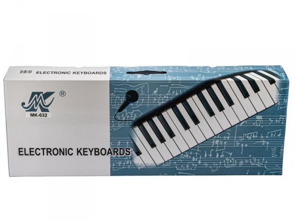 Keyboard Organy 54 Klawisze Zasilacz Mikrofon MK-632 - Meike