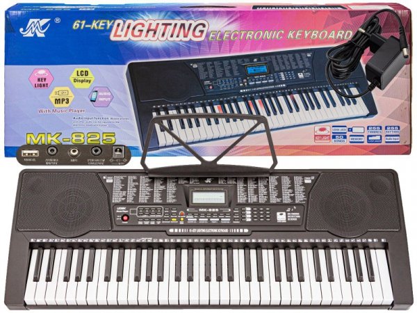 Keyboard MK-825 - organy Z Funkcją Nauki Gry - Meike