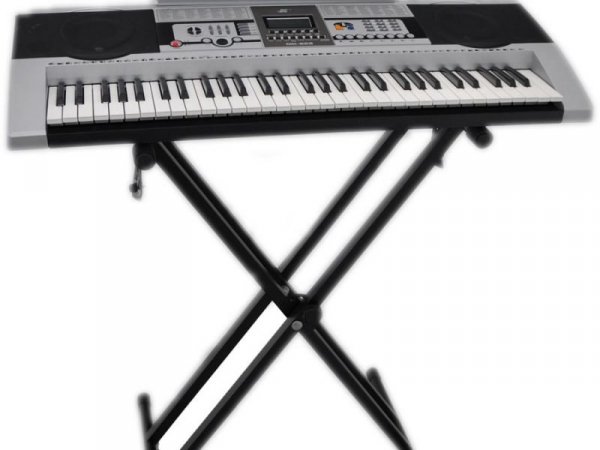 Keyboard MK-922 - duży wyświetlacz LCD, 61 klawiszy - Meike