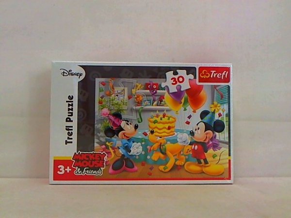 TREFL PUZZLE 30 Tort urodzinowy /Disney Stand.18211