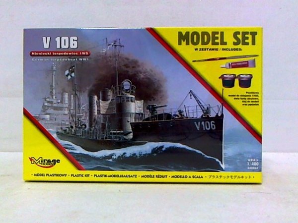 MIRAGE MODELE Mirage zest.d/sklej.Okręt torpedowy V106 840064