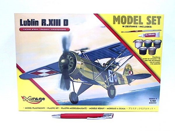 MIRAGE MODELE Mirage zest.d/sklej.Samolot Lublin koł.S09 848093