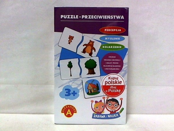 ALEXANDER Puzzle przeciwieństwa - zabawa i nauka 18400