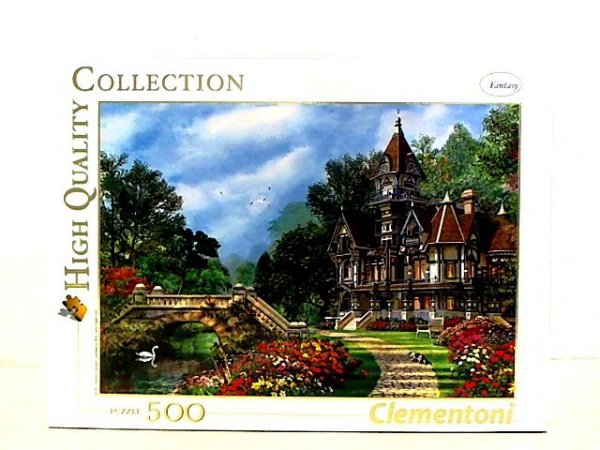 CLEMENTONI CLE puzzle 500 HQ Old Waterway Cottage 35048