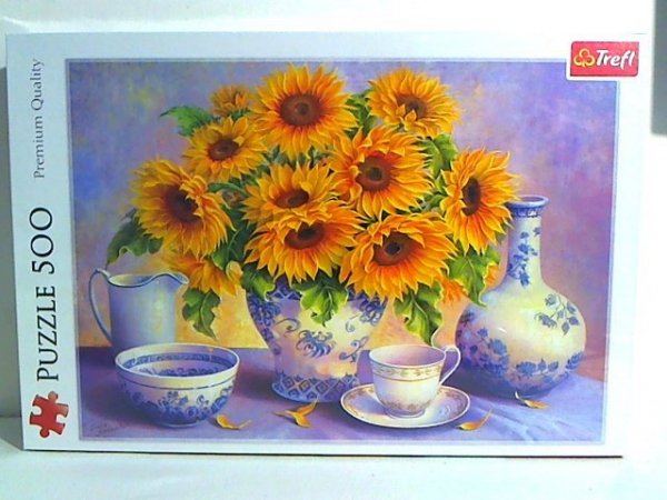 TREFL PUZZLE 500 Słoneczniki 37293
