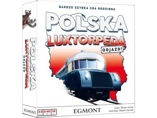 EGMONT Gra Polska Luxtorpeda Odjazd! 09793