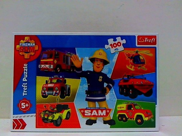 TREFL PUZZLE 100 Pojazdy Strażaka Sama/Strażak Sam 16354