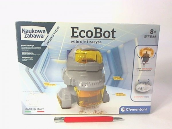 CLEMENTONI - ZABAWKI CLE Naukowa zabawa Roboty EcoBot 50061