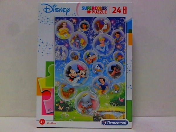 CLEMENTONI - PUZZLE !!! CLE puzzle 24 maxi SuperKolor DisneyClas.28508