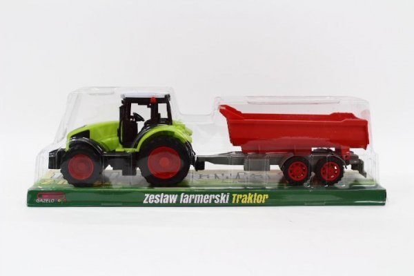 GAZELO Traktor z przyczepą G117128 03038
