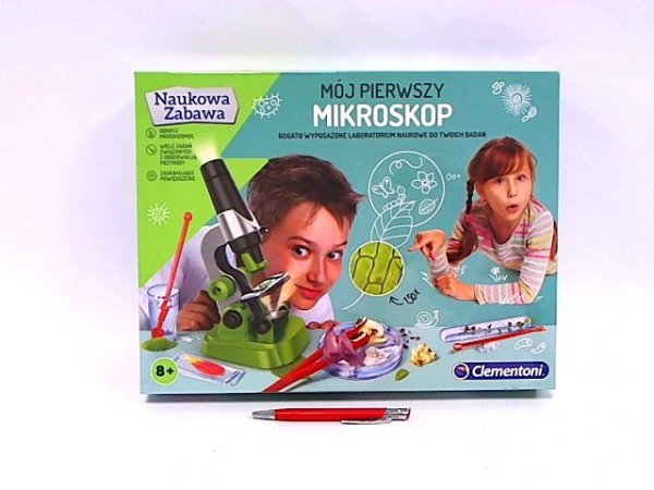 CLEMENTONI - ZABAWKI CLE Naukowa zabawa Mikroskop 50071