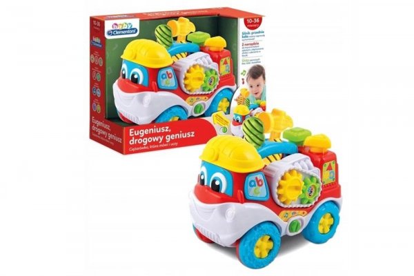 CLEMENTONI - ZABAWKI CLE BABY Eugeniusz drogowy geniusz 50110