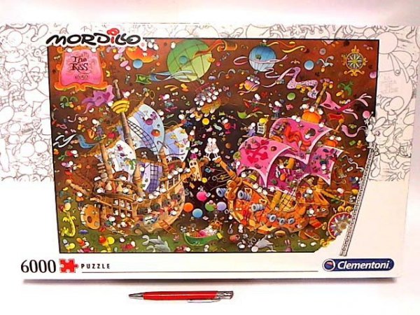 CLEMENTONI - PUZZLE CLE puzzle 6000 Mordillo The Kiss 36527