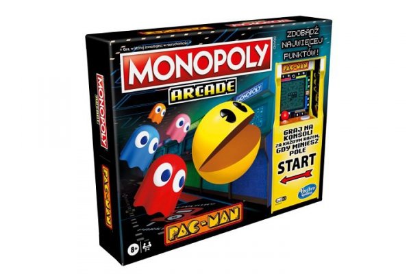 HASBRO Gra MONOPOLY Arcade Pacman E7030 /4
