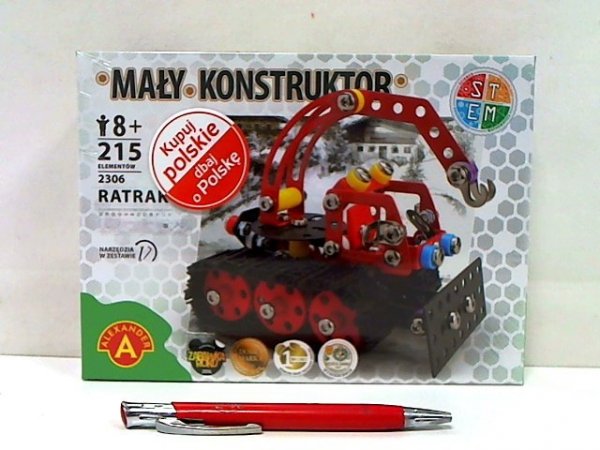 ALEXANDER Mały konstruktor Ratrak 2306 23060