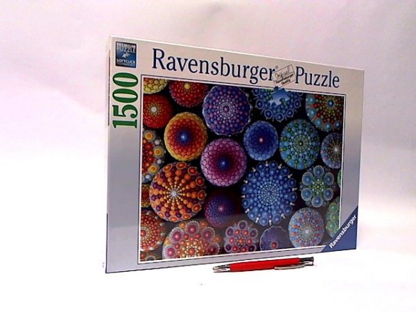 RAVENSBURGER RAV puzzle 1500 Kolorowe kamienie 16365