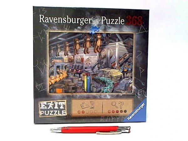 RAVENSBURGER RAV puzzle EXIT Fabryka zabawek 368 el 16484