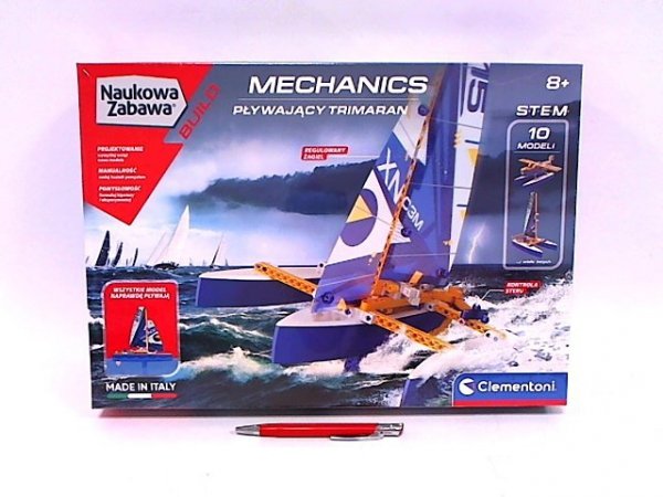 CLEMENTONI - ZABAWKI CLE Labo.mechaniki - pływający Trimaran 50698