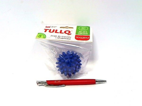 TULLO Piłka sensor.masaż/rehabilit5,4cm 414 nieb 74149