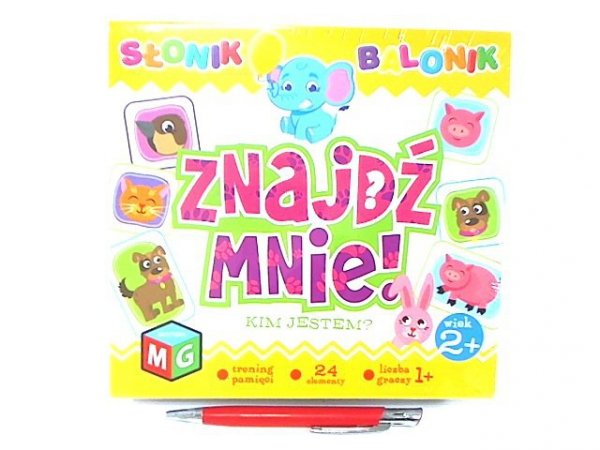 MULTIGRA Słonik Balonik Znajdź mnie:Kim jestem? 0141 01416