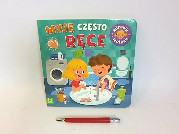 AKSJOMAT Zdrowy maluch Myję często ręce 32151