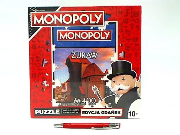 WINNING Puzzle 1000 Monopoly Square Gdańsk 044738