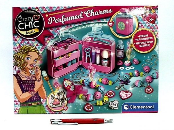 CLEMENTONI - ZABAWKI CLE Crazy Chic Pachnąca biżuteria 78773