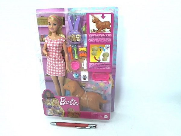 MATTEL Barbie Narodziny piesków zestaw+lalka HCK75 /4