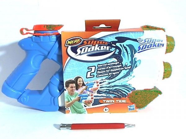 HASBRO NERF Super Soaker Twin Tide E0024 /4