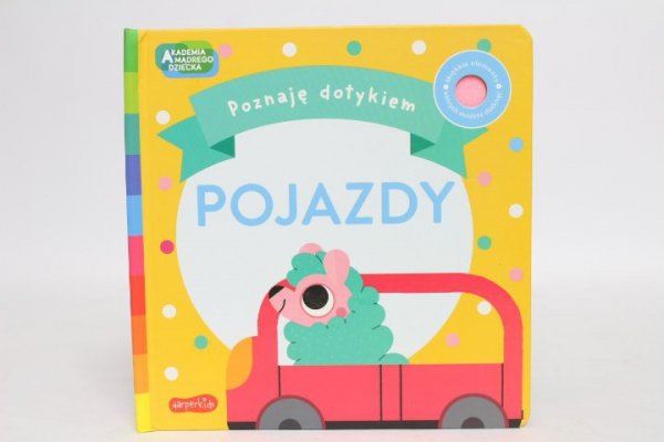 HARPERCOLLINS Akademia...Poznaję dotykiem Pojazdy 70908