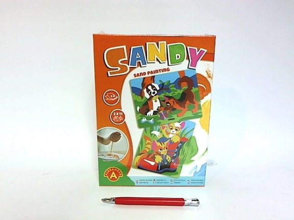ALEXANDER Sandy-Piaskowe malowanki Kotki,Pieski 25484