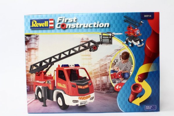 REVELL - CARRERA REVELL Wóz strażacki do budowania 00914