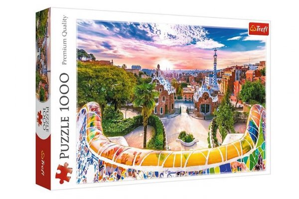 TREFL PUZZLE 1000 Zachód słońca nad Barceloną 10711