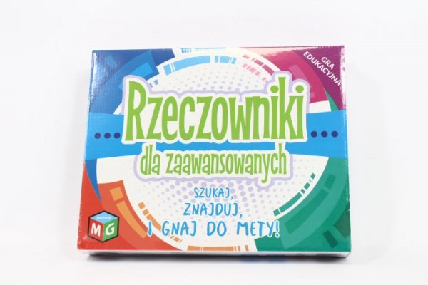 MULTIGRA Gra edukacyjna Rzeczowniki d/zaawansowanych 00815